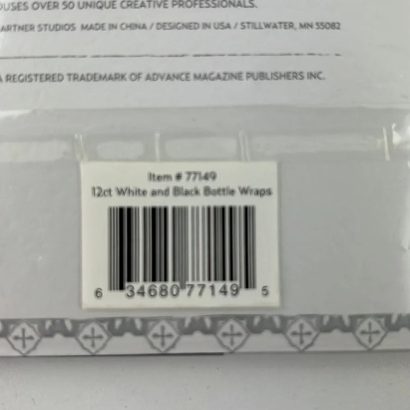 Brides White Bottle Wraps 3 packages of 12 - Picture 3 of 5